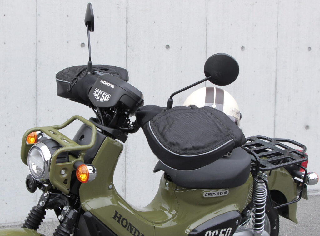 大型バイク＆ビックスクーター用ハンドルカバー OB-7300 – 大久保製作所