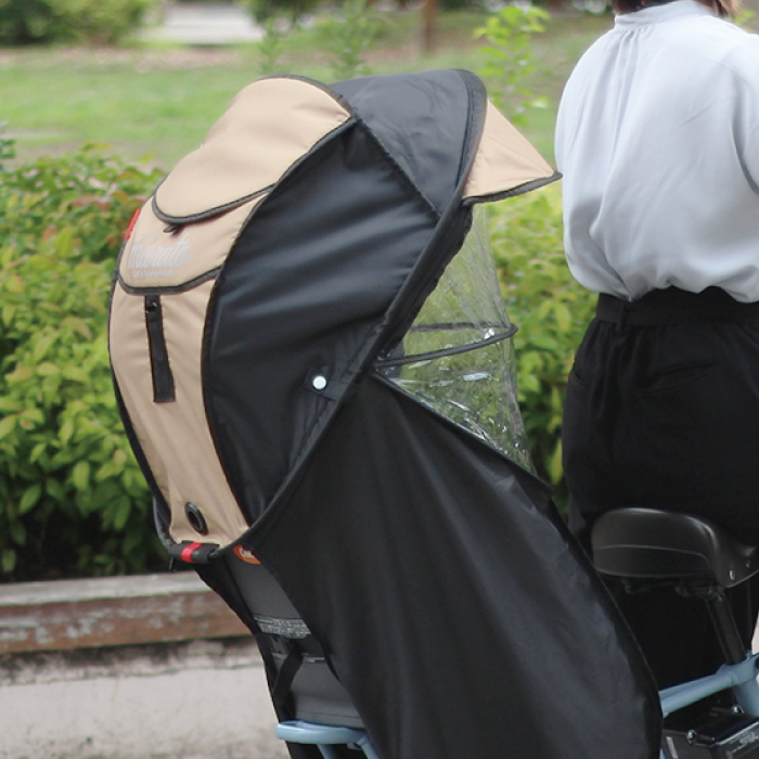 子供乗せ電動自転車期間限定価格【新品】シェル型レインカバー　D-5RG5-O マルト